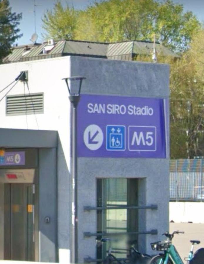 Double Room 700 Meter From The Stadium The House Of The Brave Milano Exterior foto